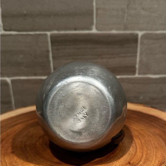 Vintage Puralum Johnie Walker Aluminum Pitcher Carafe for Display only Italy - Picture 11 of 12